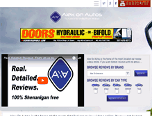Tablet Screenshot of alexonautos.com